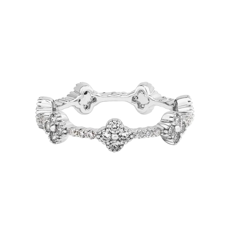 Eternity D VVS1 Moissanite Ring