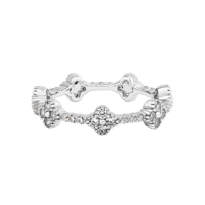 Eternity D VVS1 Moissanite Ring