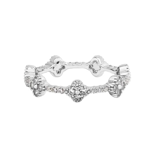 Eternity D VVS1 Moissanite Ring