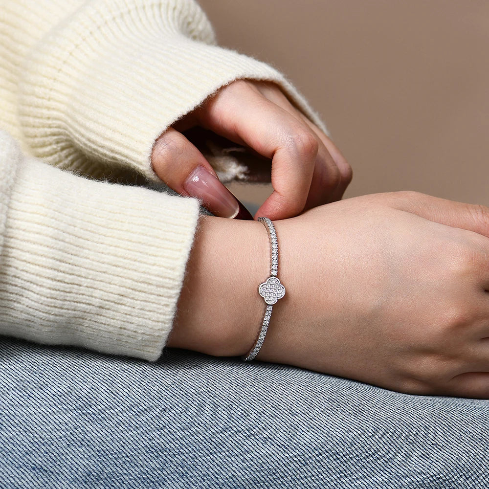 Luxury Moissanite Tennis Bracelet