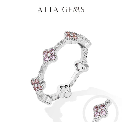 Eternity D VVS1 Moissanite Ring