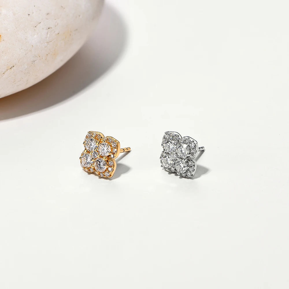 Classic Moissanite Stud Earrings
