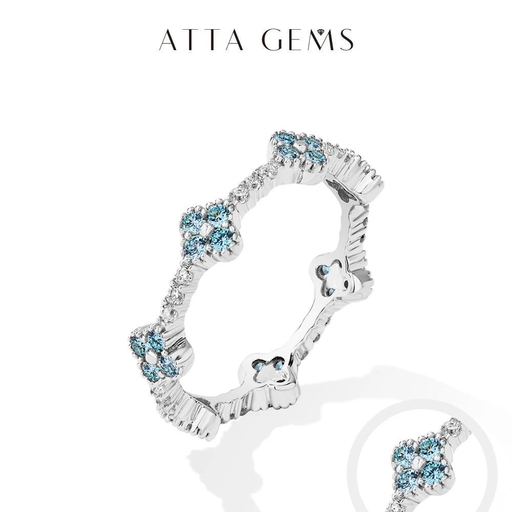 Eternity D VVS1 Moissanite Ring