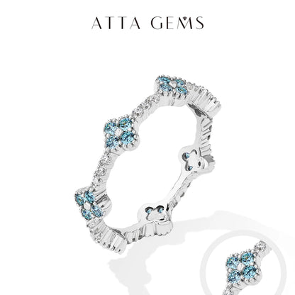 Eternity D VVS1 Moissanite Ring