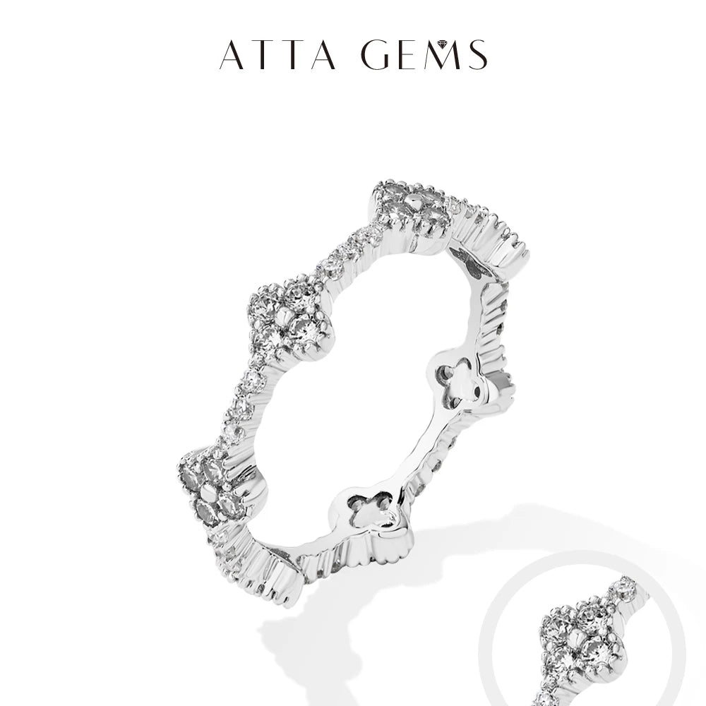 Eternity D VVS1 Moissanite Ring