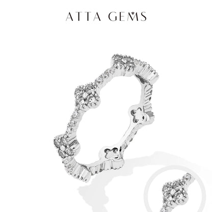 Eternity D VVS1 Moissanite Ring