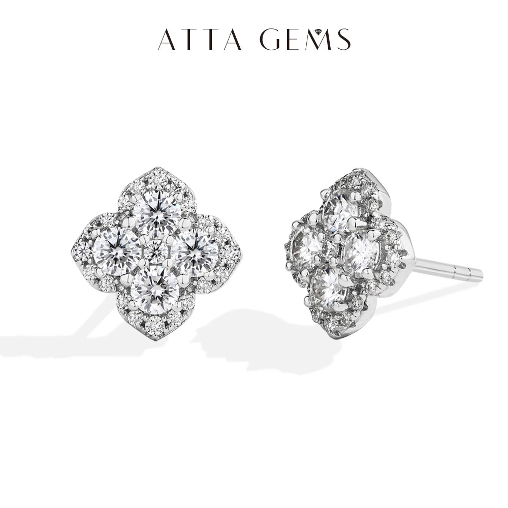 Classic Moissanite Stud Earrings