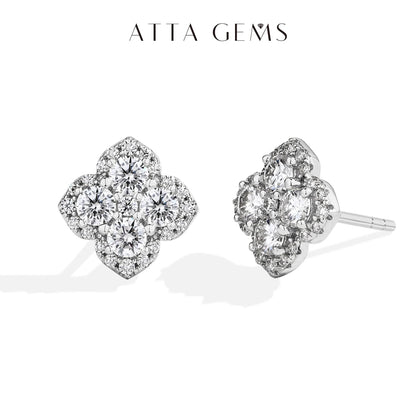 Classic Moissanite Stud Earrings