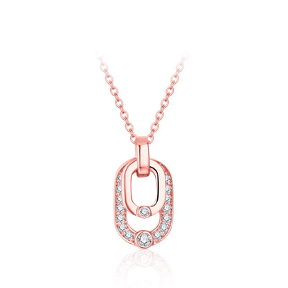 Round Moissanite Pendant Necklace