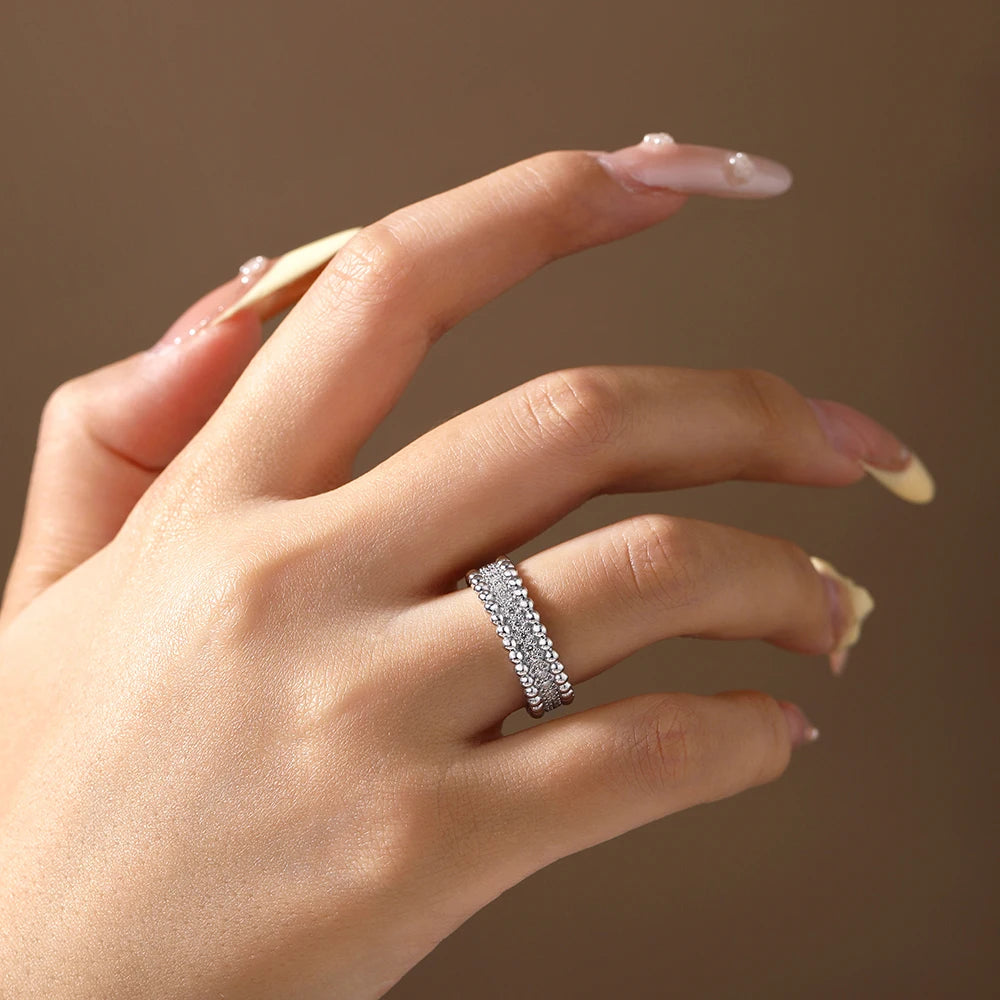 Moissanite Eternal Ring for Women