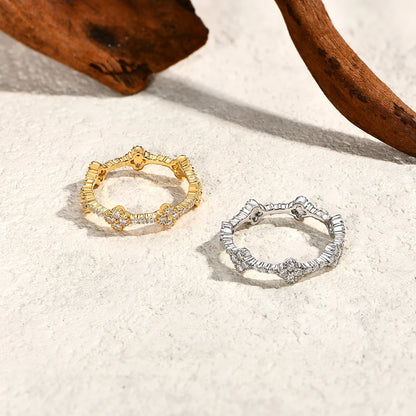 Eternity D VVS1 Moissanite Ring