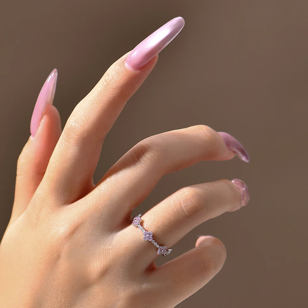 Eternity D VVS1 Moissanite Ring