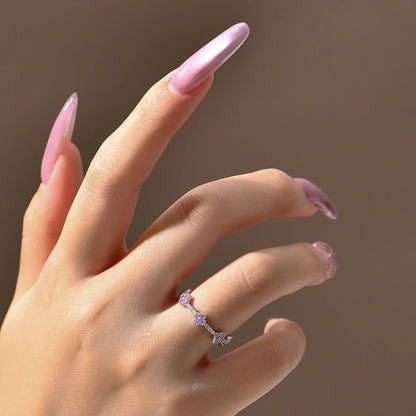 Eternity D VVS1 Moissanite Ring