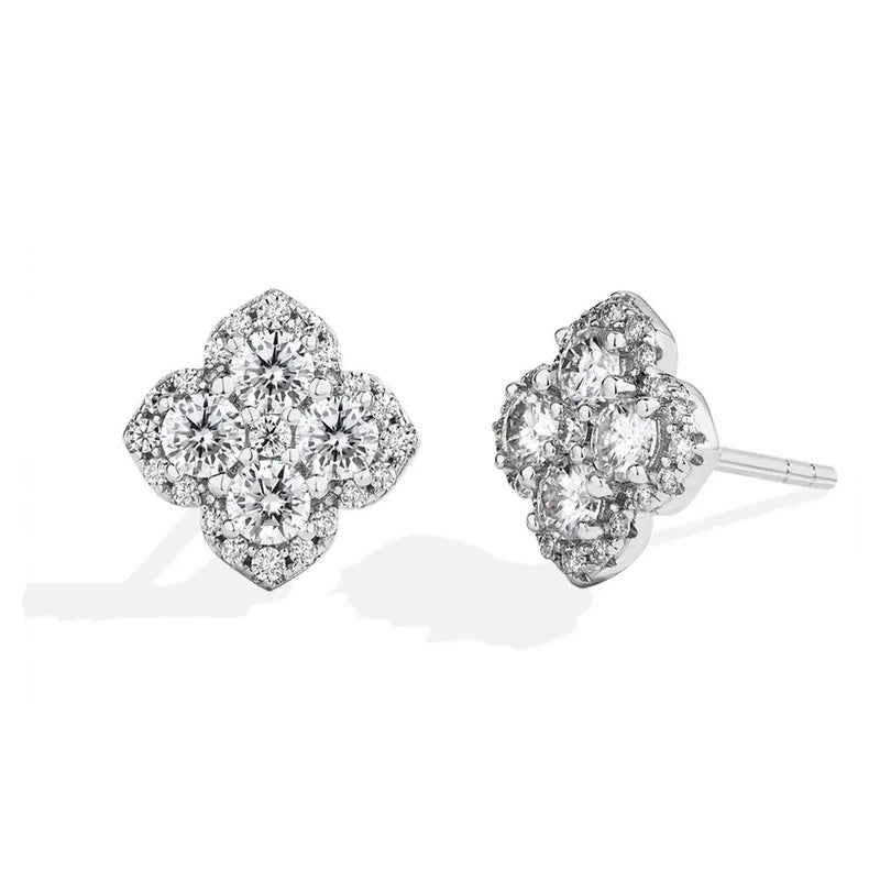 Classic Moissanite Stud Earrings